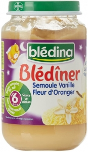 BLÉDINA Blédiner 200g Sémoule vanille 6 mois