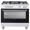 CuisiniÃ¨re 5 Feux 80x80 Inox